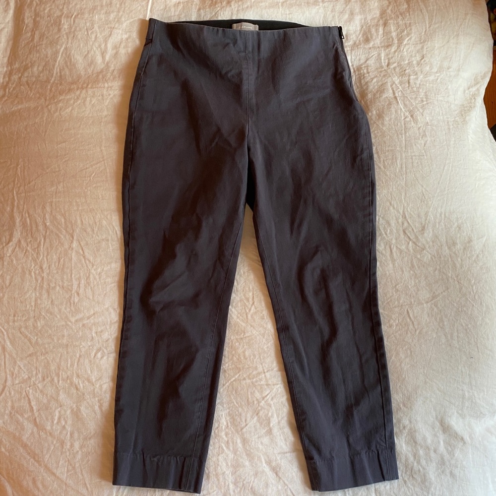 Everlane Grey Side Zip Work Pants